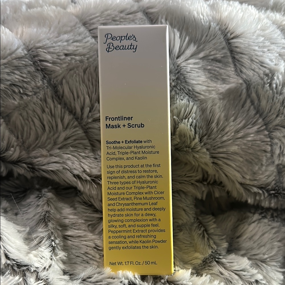 Frontliner Mask + Scrub - Yellow